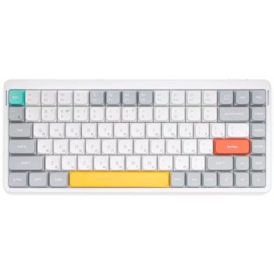 клавиатура Nuphy AIR75v2-IW-25 Белый-серый