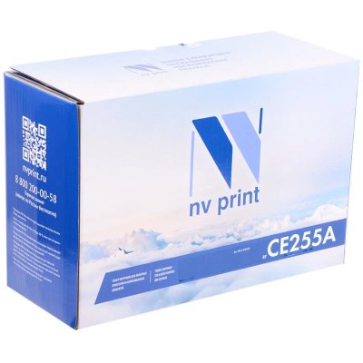 картридж NV Print NV-CE255A черный