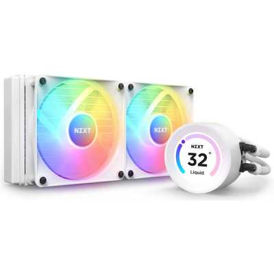 кулер NZXT Kraken Elite 240 White RGB RL-KR24E-W1