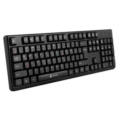 клавиатура Oklick 100M HW3 Black Черный
