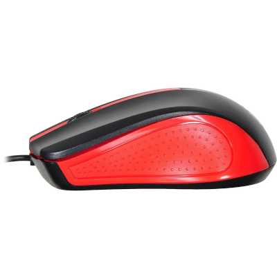 мышь Oklick 225M Black-Red