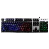клавиатура Oklick 770G Black-Gray KW-1539 Серебристый-черный