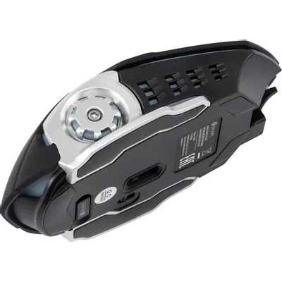 мышь Oklick 770GW Black-Silver Черный