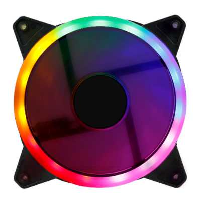 кулер Oklick OG-CF120RGB3-BK