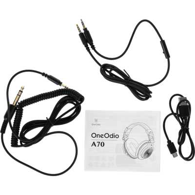 гарнитура OneOdio Fusion A70 Black-Gold