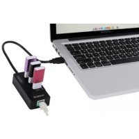 разветвитель USB Orico HR01-U3-BK черный