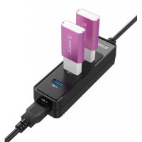 разветвитель USB Orico W5PH4-U3-BK черный