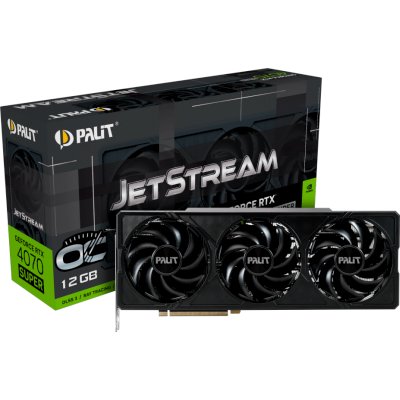 видеокарта Palit nVidia GeForce RTX 4070 Super JetStream OC 12Gb NED407ST19K9-1043J