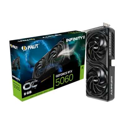 видеокарта Palit nVidia GeForce RTX 5060 Infinity 2 OC 8Gb NE75060V19P1-GB2063L