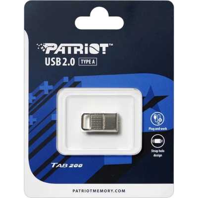 флешка Patriot 64GB Tab 200 PSF64GT200S2U Серебристый