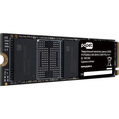 SSD диск PC PET 256Gb PCPS256G3 Черный
