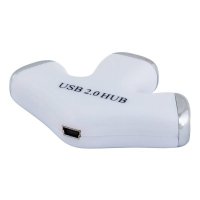 разветвитель USB PC PET Paw белый