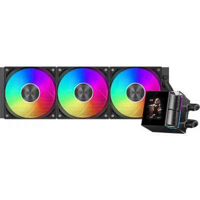 кулер PCcooler DS360 Display ARGB Black Черный