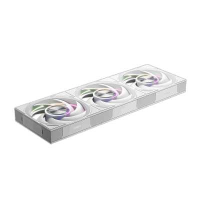 кулер PCcooler DT360 ARGB Display White Белый