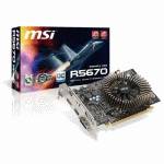 видеокарта PCI-Ex 1024Mb MSI R5670-PMD1G-OC