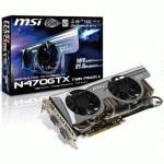 видеокарта PCI-Ex 1280Mb MSI N470GTX Twin Frozr II