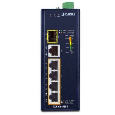 коммутатор Planet IGS-614HPT