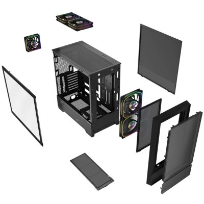 корпус PowerCase AX5 Black