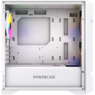 корпус PowerCase Mistral Micro X3W ARGB White