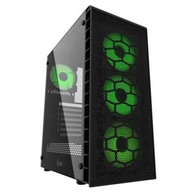 корпус PowerCase Mistral Z4 Mesh LED Black