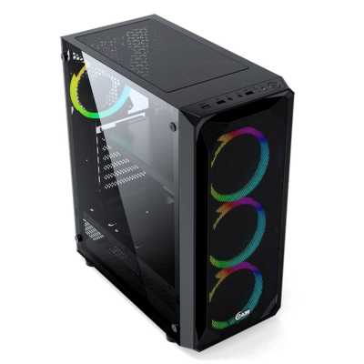 корпус PowerCase Mistral Z4 Mesh RGB Black
