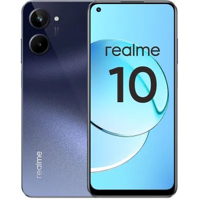 смартфон Realme 10 8/256GB Black черный