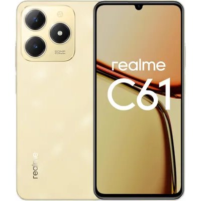 смартфон Realme C61 6/128GB Gold золотой