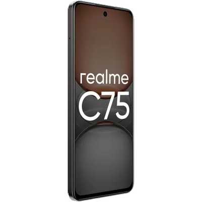 смартфон Realme C75 8/256GB Black черный