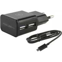 сетевое зарядное устройство RedLine NT-2A Black УТ000013638 Черный