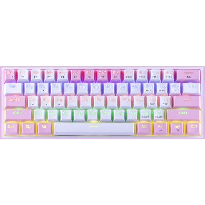 клавиатура Redragon Fizz Pink Розовый