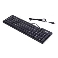клавиатура Ritmix RKB-100 Black USB Черный