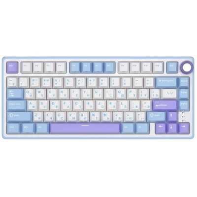 клавиатура Royal Kludge R75 6977576550656 Бежевый-голубой