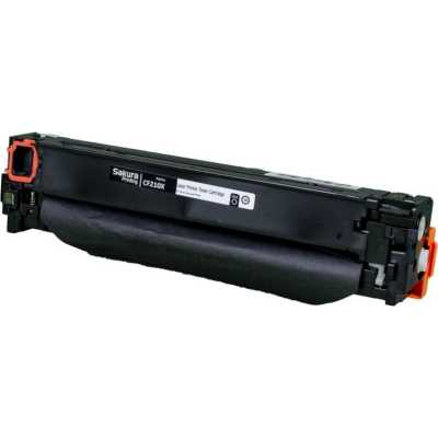 картридж Sakura SACF210X черный