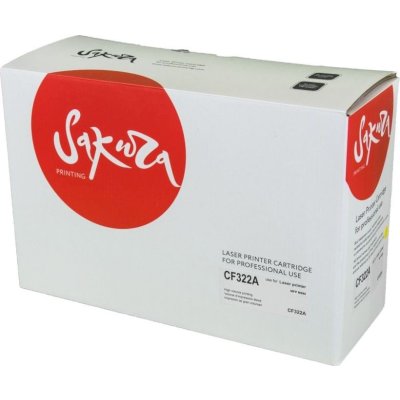 картридж Sakura SACF322A желтый