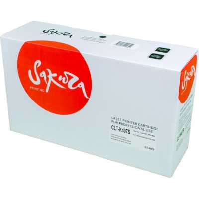 картридж Sakura SACLTK407S черный