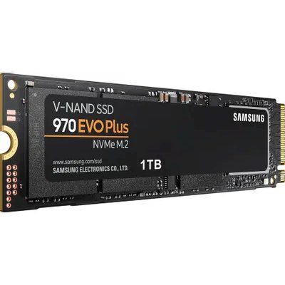 SSD диск Samsung 970 EVO Plus 1Tb MZ-V7S1T0B/AM Черный