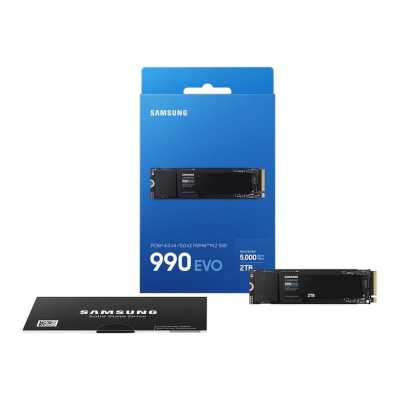 SSD диск Samsung 990 EVO 2Tb MZ-V9E2T0B/AM Черный
