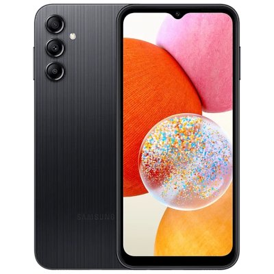 смартфон Samsung Galaxy A14 4/128GB Black SM-A145FZKGMEA черный