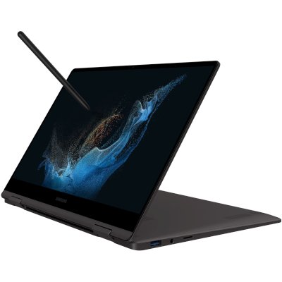 ноутбук Samsung Galaxy Book2 360 NP730QED-KA1IN Графитовый
