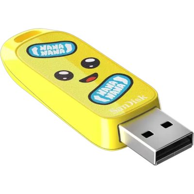 флешка SanDisk 128GB SDCZIF-128G-G46 Желтый