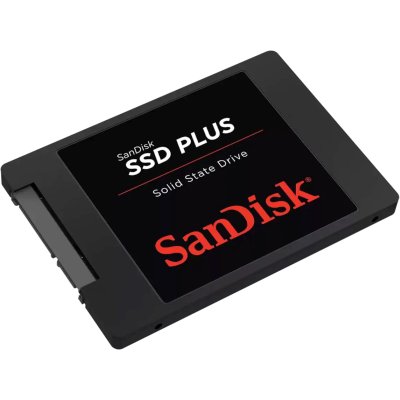 SSD диск SanDisk Plus 1Tb SDSSDA-1T00-G28 Черный