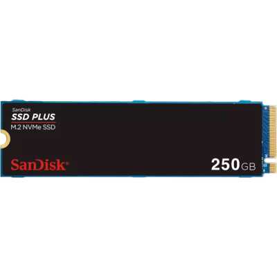 SSD диск SanDisk Plus 250Gb SDSSDA3N-250G-G26 Черный