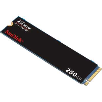SSD диск SanDisk Plus 250Gb SDSSDA3N-250G-G26 Черный