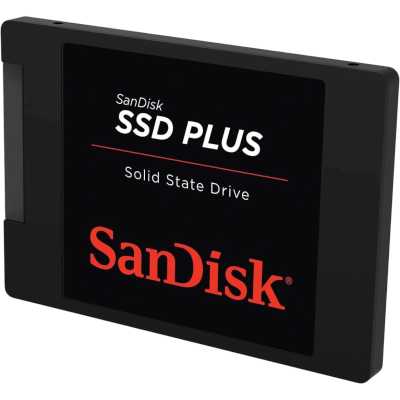 SSD диск SanDisk Plus 2Tb SDSSDA-2T00-G26 Черный