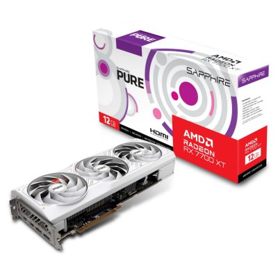 видеокарта Sapphire AMD Radeon RX 7700 XT Pure 12Gb 11335-03-20G