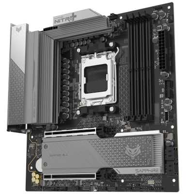 материнская плата Sapphire B850M Nitro+ WIFI Черный