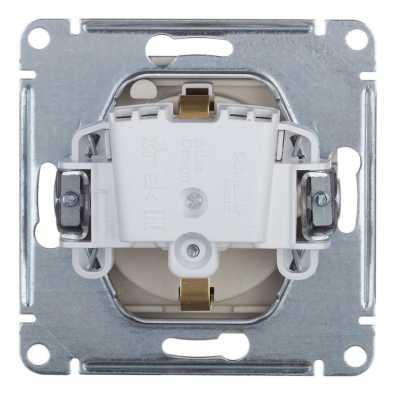 розетка силовая Schneider Electric AtlasDesign Aqua ATN441046 Карбон