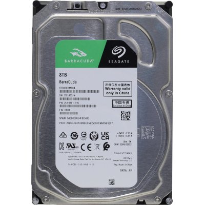 жесткий диск Seagate BarraCuda 8Tb ST8000DM004