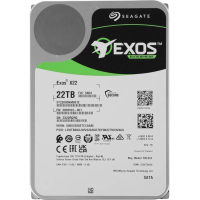жесткий диск Seagate Exos X22 22Tb ST22000NM001E уценка