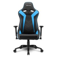 игровое кресло Sharkoon Elbrus 3 Black-Blue черно-синий